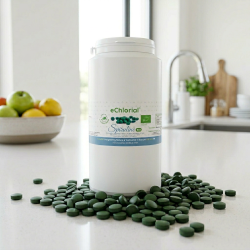 Espirulina ecológica - (10 meses) 2000 comprimidos